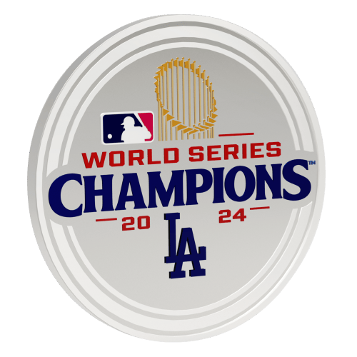 1 oz 2024 Los Angeles Dodgers MLB World Series Champions Colourized Silver Coin | Agoro by New Zealand Mint