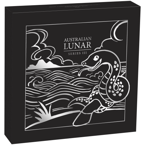 1 kilo 2025 Lunar Year of the Snake with Gold Privy Mark Colourized Silver Coin | Perth Mint