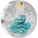 1 kilo 2025 Lunar Year of the Snake with Gold Privy Mark Colourized Silver Coin | Perth Mint