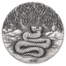 2 oz 2025 Lunar Year of the Snake Antiqued Silver Coin | Perth Mint