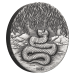 2 oz 2025 Lunar Year of the Snake Antiqued Silver Coin | Perth Mint