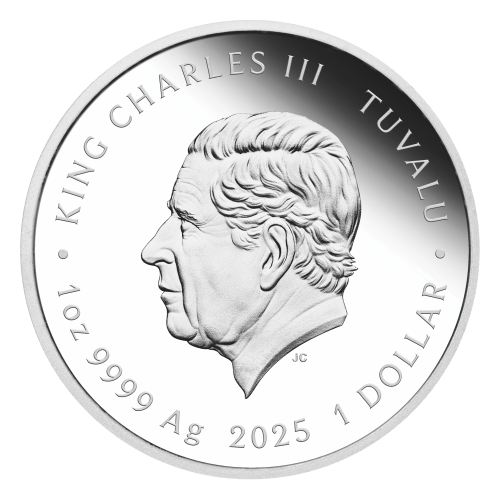 Pièce 1 once d'argent coloré épreuve Tortues ninja : Splinter 2025 | Monnaie de Perth