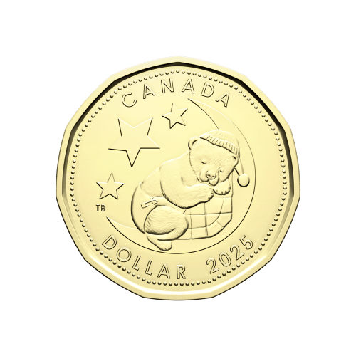 Set of 5 x 2025 Newborn Baby Gift Coins | Royal Canadian Mint