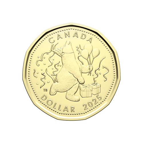 Ensemble de 5 pièces Cadeau Joyeux anniversaire 2025 | Monnaie royale canadienne