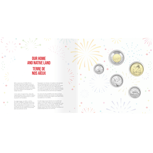 Ensemble de 5 pièces Cadeau Ô Canada 2025 | Monnaie royale canadienne