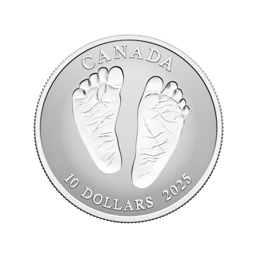 1/2 oz 2025 Welcome to the World: Baby Gift Silver Coin | Royal Canadian Mint