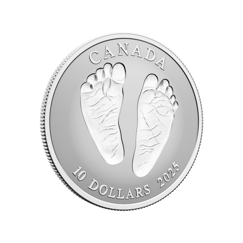 1/2 oz 2025 Welcome to the World: Baby Gift Silver Coin | Royal Canadian Mint