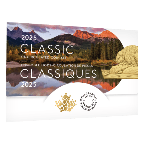 Set of 6 x 2025 Classic Uncirculated Coins | Royal Canadian Mint