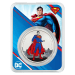 Pièce 1 once d'argent coloré Superman 2024 | Samoa