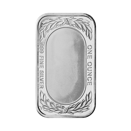 1 oz Santa Claus and Stocking Silver Bar | Silvertowne Mint