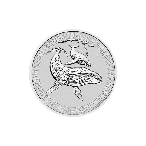 1/3 oz 2019 Australian Humpback Whale Platinum Coin | Perth Mint