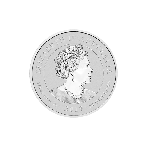 1/3 oz 2019 Australian Humpback Whale Platinum Coin | Perth Mint