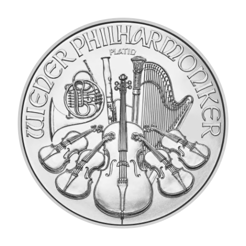 1 oz 2025 Austrian Philharmonic Platinum Coin | Austrian Mint