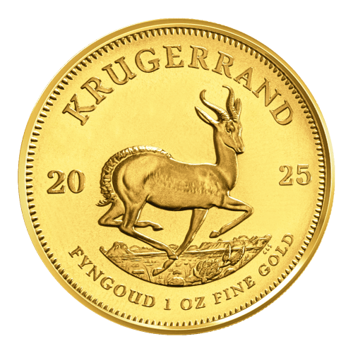 Pièce 1 once d'or Krugerrand 2025 | Raffinerie de Rand