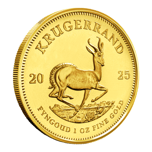Pièce 1 once d'or Krugerrand 2025 | Raffinerie de Rand