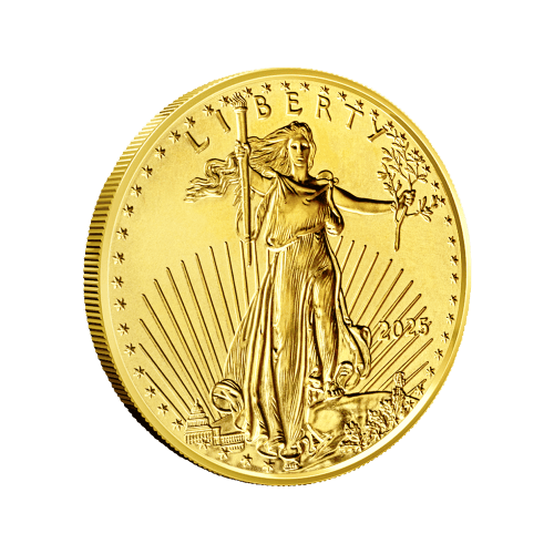Pièce 1/2 once d'or Aigle américain 2025 | Monnaie des États-Unis