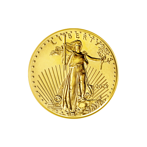 Pièce 1/4 once d'or Aigle américain 2025 | Monnaie des États-Unis