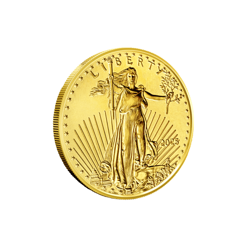 Pièce 1/4 once d'or Aigle américain 2025 | Monnaie des États-Unis