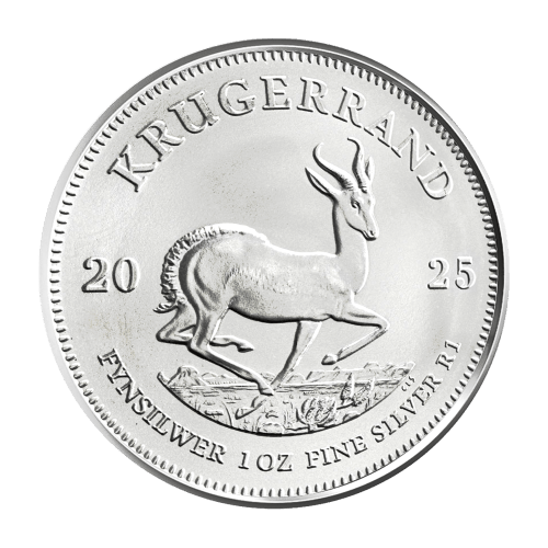 1 oz 2025 Krugerrand Silver Coin | Rand Refinery