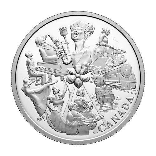 1 oz 2025 Commemorating Black History: Hogan Valley Silver Coin | Royal Canadian Mint