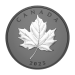 Pièce 1 once d’argent Feuille d’érable élégante plaquée de rhodium noir 2025 | Monnaie royale canadienne