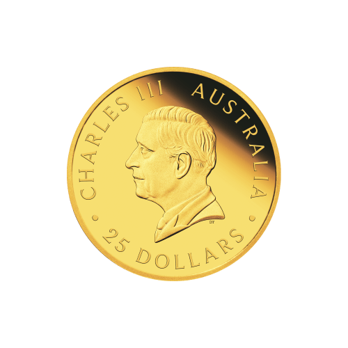 1/4 oz 2025 Australian Kangaroo Proof Gold Coin | Perth Mint