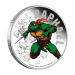Pièce 1 once d’argent Épreuve numismatique Tortues Ninja : Raphael colorée 2025 | Monnaie de Perth
