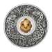 1 oz 2025 Lunar Year of the Snake Rotating Charm Antiqued Silver Coin | Perth Mint