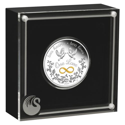 1 oz 2025 One Love Proof Silver Coin | Perth Mint