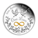 1 oz 2025 One Love Proof Silver Coin | Perth Mint