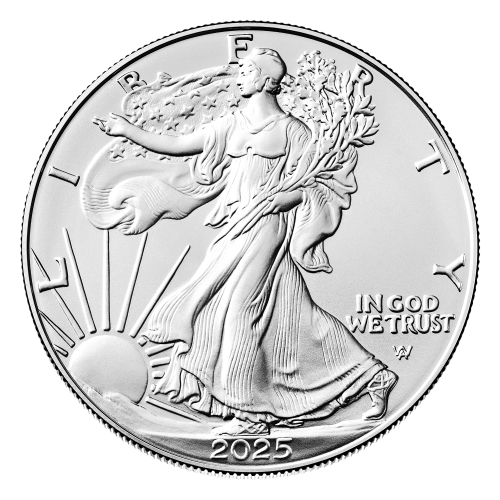 Tube of 20 x 1 oz 2025 American Eagle Silver Coins | United States Mint