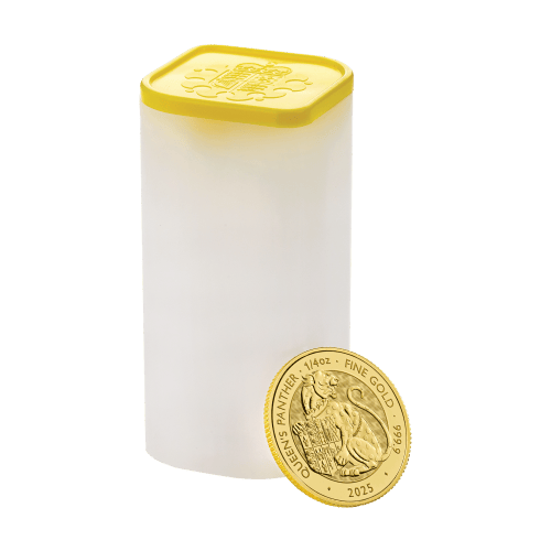 1/4 oz 2025 Tudor Beasts: Queen's Panther Gold Coin | The Royal