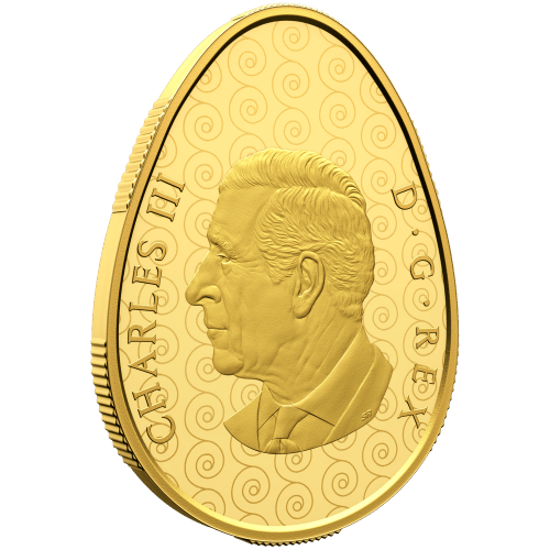 2025 Pysanka Egg Shaped Gold Coin | Royal Canadian Mint