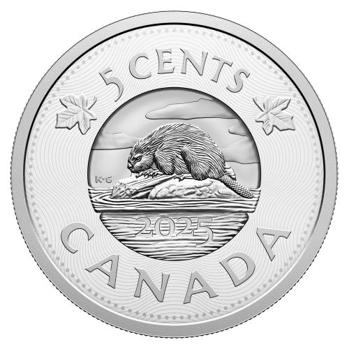 2025 Multilayered Beaver Proof Silver Coin | Royal Canadian Mint