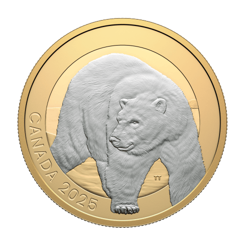 1 oz 2025 Animal Portraits: Polar Bear Proof Silver Coin | Royal Canadian Mint