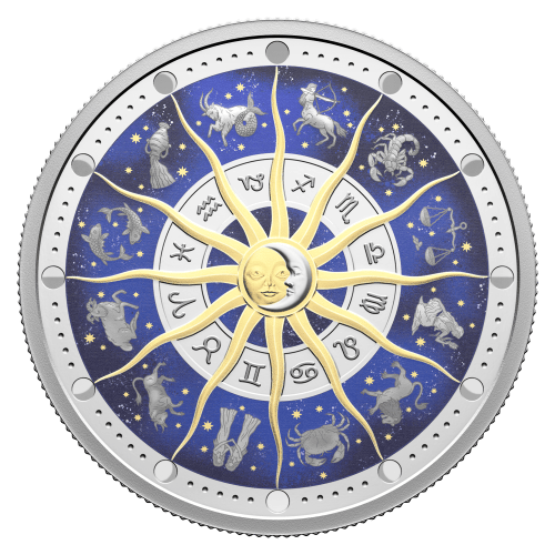 2 oz 2025 Signs of The Zodiac Silver Coin | Royal Canadian Mint