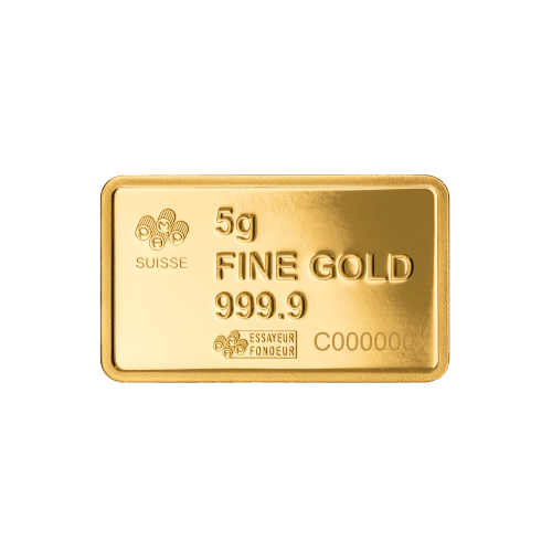 5 gram America the Free: American Buffalo Gold Bar | PAMP Suisse