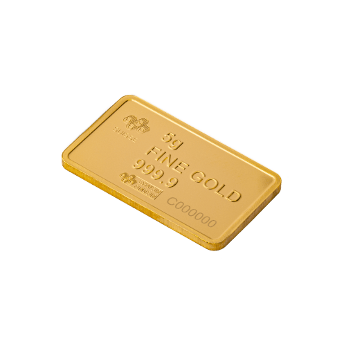 5 gram America the Free: American Buffalo Gold Bar | PAMP Suisse