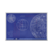 1 oz 2025 Star Wars Blueprint Series: Death Star Plans Silver Foil | Agoro by New Zealand Mint