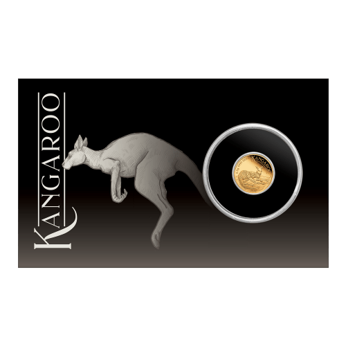 0.5 gram 2025 Australian Mini Roo Proof Gold Coin in Card | Perth Mint