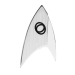 1 oz 2024 Star Trek: Starfleet Divisions Sciences Insignia Silver Coin | Agoro by New Zealand Mint