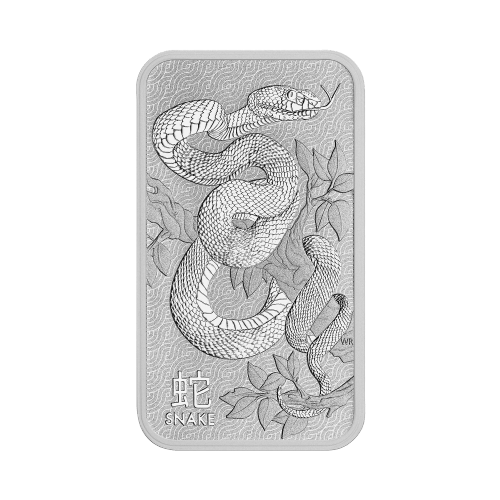 Tube of 20 x 1 oz 2025 Lunar Year of the Snake Silver Bar | Perth Mint