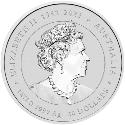 1 kilo 2024 Lunar Year of the Dragon Orange Colourized Silver Coin | Perth Mint