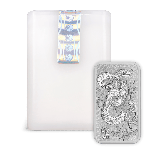 1 oz Lunar Year of the Snake Silver Bar | Perth Mint