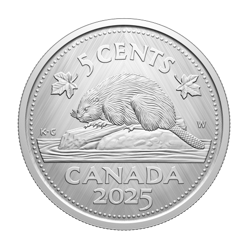 1 oz 2025 Tribute: Beaver W Mint Mark Silver Coin | Royal Canadian Mint