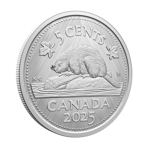 1 oz 2025 Tribute: Beaver W Mint Mark Silver Coin | Royal Canadian Mint