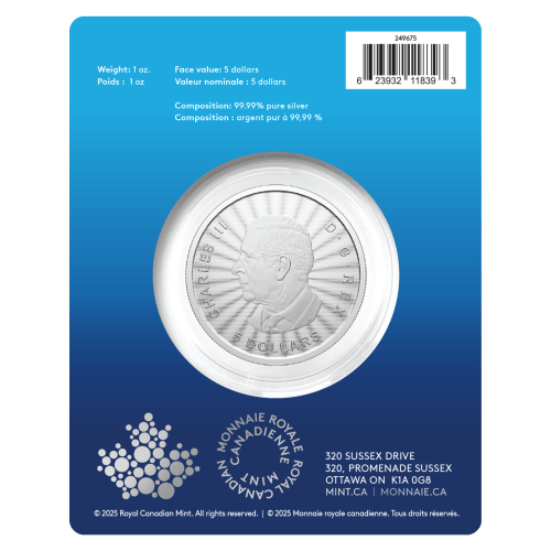 1 oz 2025 The Majestic Polar Bears Silver Coin | Royal Canadian Mint