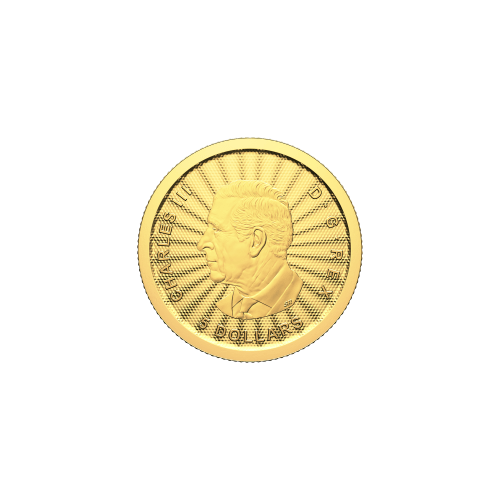 1/10 oz 2025 The Majestic Polar Bears First Strike Gold Coin