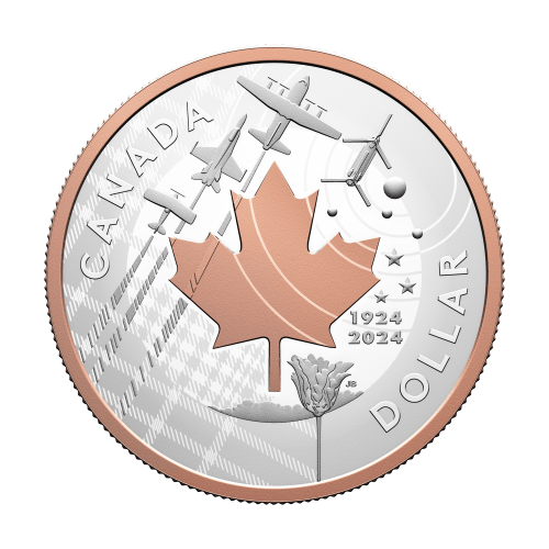 Set of 7 x 2024 100th Anniversary of the Royal Canadian Airforce Silver Coins | Royal Canadian Mint