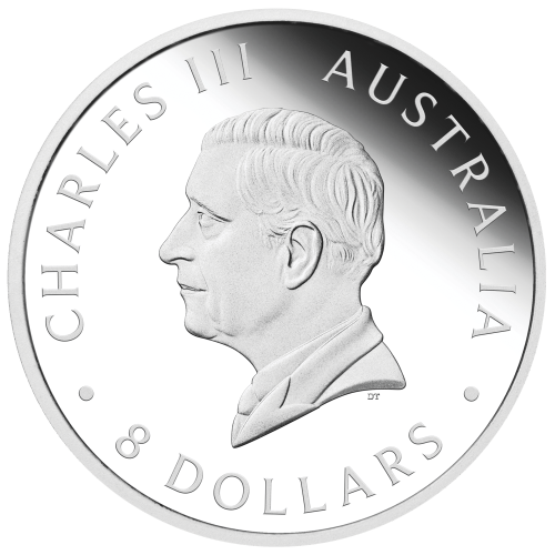5 oz 2025 Australian Kookaburra High Relief Incused Silver Coin | Perth Mint